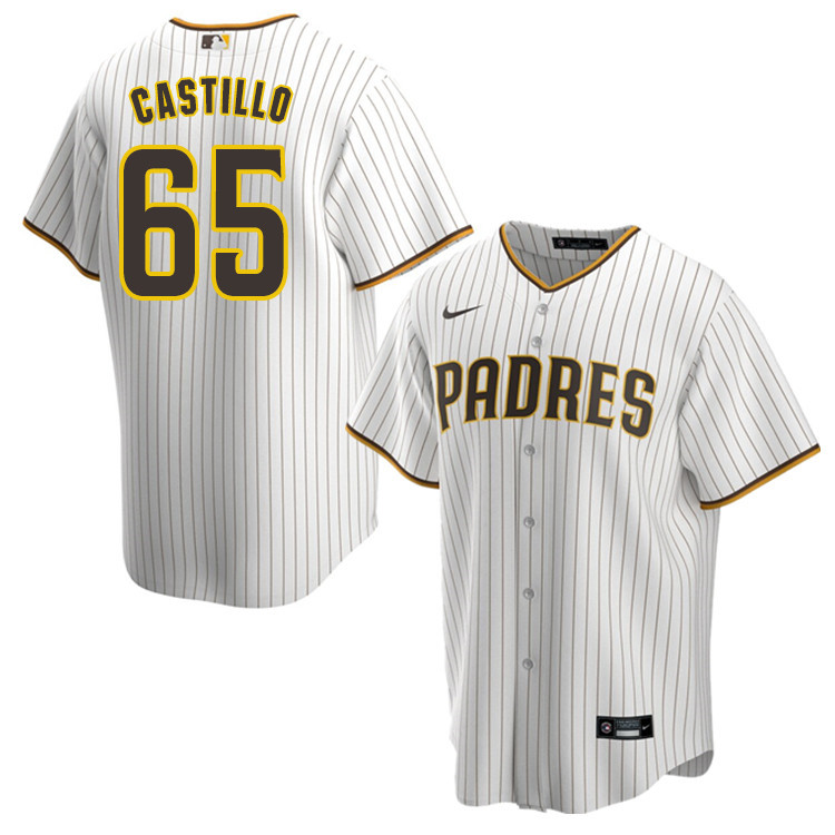 Nike Men #65 Jose Castillo San Diego Padres Baseball Jersey Sale-White